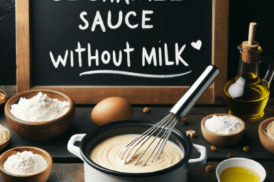 bechamel vegana sin leche